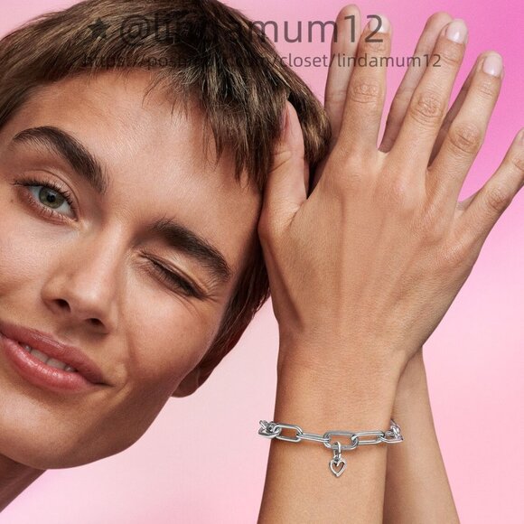 Pandora Pandora ME Freehand Heart Mini Dangle Charm - Picture 5 of 5